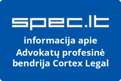 Advokatų profesinė bendrija Cortex Legal