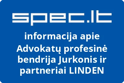Advokatų profesinė bendrija Jurkonis ir partneriai LINDEN