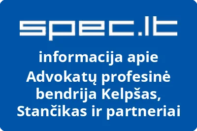 Advokatų profesinė bendrija Kelpšas, Stančikas ir partneriai