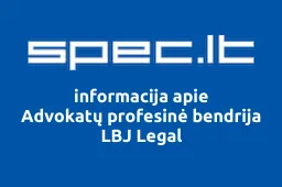 Advokatų profesinė bendrija LBJ Legal | spec.lt
