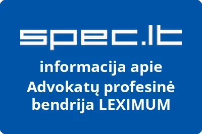 Advokatų profesinė bendrija LEXIMUM