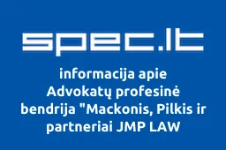 Advokatų profesinė bendrija "Mackonis, Pilkis ir partneriai JMP LAW