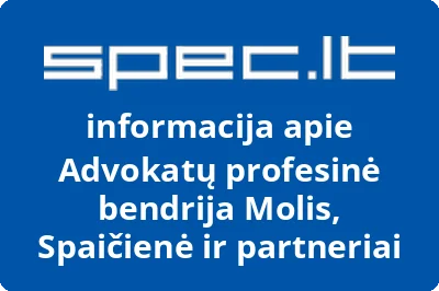 Advokatų profesinė bendrija Molis, Spaičienė ir partneriai