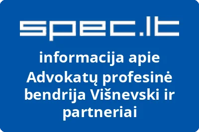 Advokatų profesinė bendrija Višnevski ir partneriai