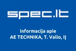 AE TECHNIKA, T. Valio, IĮ