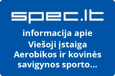 Aerobikos ir kovinės savigynos sporto klubas, VŠĮ