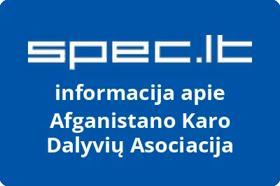 Afganistano karo dalyvių asociacija