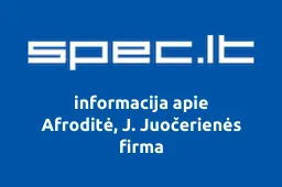 Afroditė, J. Juočerienės firma