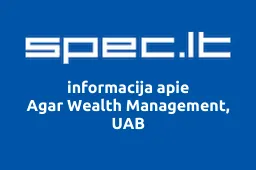 Agar Wealth Management, UAB | spec.lt