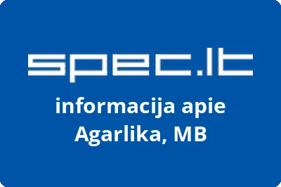 Agarlika, MB | spec.lt