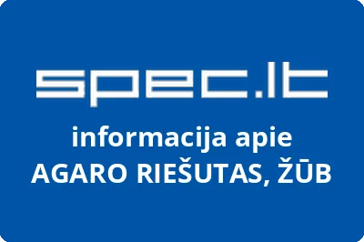 AGARO RIEŠUTAS, ŽŪB