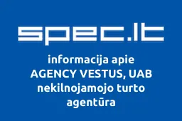 AGENCY VESTUS, UAB nekilnojamojo turto agentūra