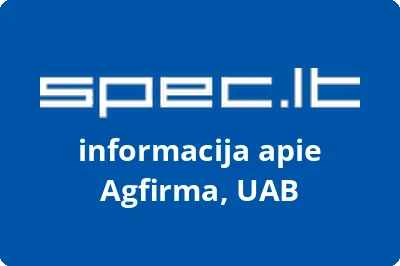 Agfirma, UAB