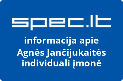 Agnės Jančijukaitės individuali įmonė