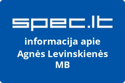 Agnės Levinskienės, MB