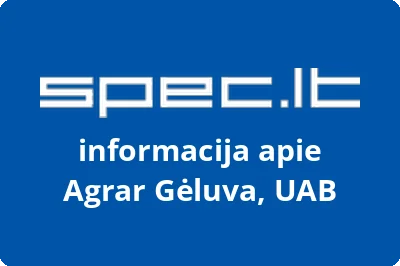 Agrar Gėluva, UAB