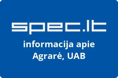 Agrarė, UAB | spec.lt
