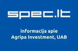 Agripa Investment, UAB | spec.lt