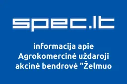 Agrokomercinė uždaroji akcinė bendrovė "Želmuo