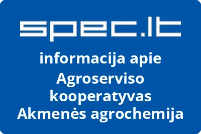 Agroserviso kooperatyvas Akmenės agrochemija