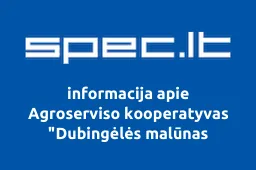 Agroserviso kooperatyvas "Dubingėlės malūnas