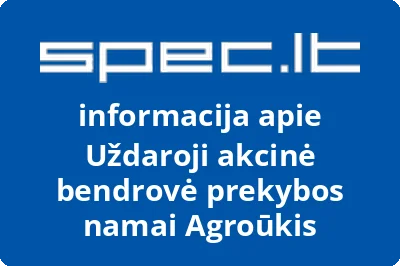 prekybos namai Agroūkis, UAB