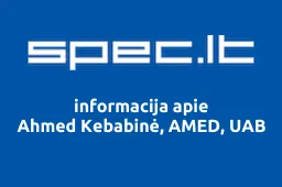 Ahmed Kebabinė, AMED, UAB iliustracija