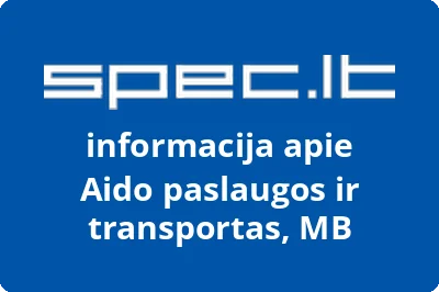 Aido paslaugos ir transportas, MB