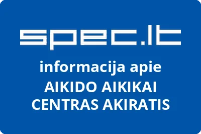 AIKIDO AIKIKAI CENTRAS AKIRATIS