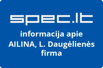 L. Daugėlienės firma Ailina