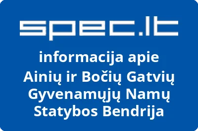 Ainių ir Bočių gatvių gyvenamųjų namų statybos bendrija