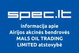 Airijos akcinės bendrovės MALS OIL TRADING LIMITED atstovybė