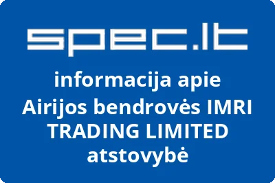 Airijos bendrovės IMRI TRADING LIMITED atstovybė