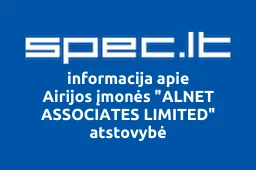 Airijos įmonės "ALNET ASSOCIATES LIMITED" atstovybė | spec.lt