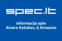 Aivaro Kašubos, IĮ Aivaauto | spec.lt