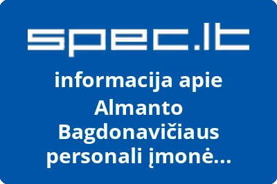 Almanto Bagdonavičiaus personali įmonė Ajurmeda