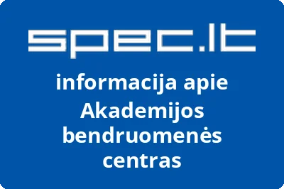 Akademijos bendruomenės centras