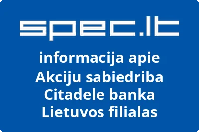 Akciju sabiedriba Citadele banka Lietuvos filialas