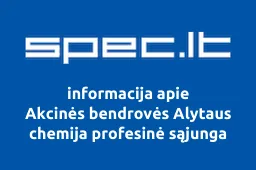 Akcinės bendrovės Alytaus chemija profesinė sąjunga