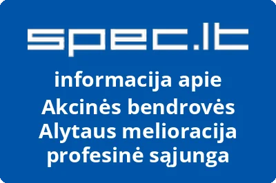 Akcinės bendrovės Alytaus melioracija profesinė sąjunga