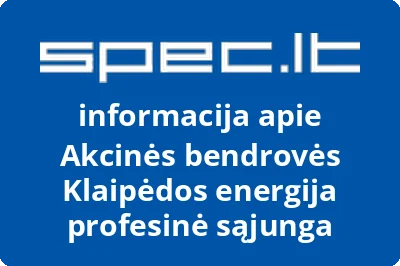 Akcinės bendrovės Klaipėdos energija profesinė sąjunga