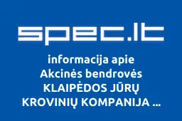 Akcinės bendrovės KLAIPĖDOS JŪRŲ KROVINIŲ KOMPANIJA filialas BLC