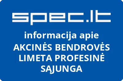 AKCINĖS BENDROVĖS LIMETA PROFESINĖ SĄJUNGA