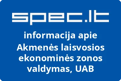 Akmenės laisvosios ekonominės zonos valdymas, UAB
