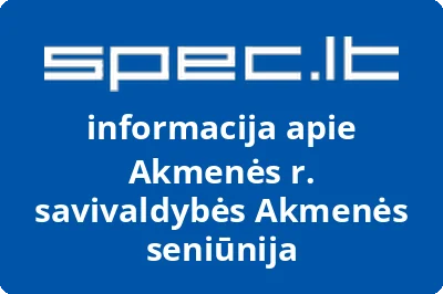 Akmenės r. savivaldybės Akmenės seniūnija