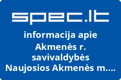 Akmenės r. savivaldybės Naujosios Akmenės m. seniūnija