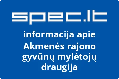 Akmenės rajono gyvūnų mylėtojų draugija