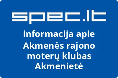 Akmenės rajono moterų klubas Akmenietė