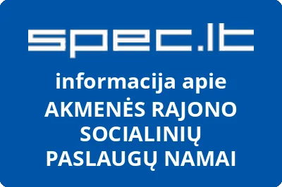 Akmenės rajono socialinių paslaugų namai