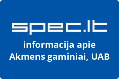 Akmens gaminiai, UAB